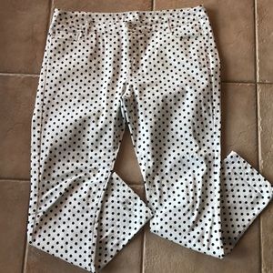 Pink Martini polka Dot Jeans